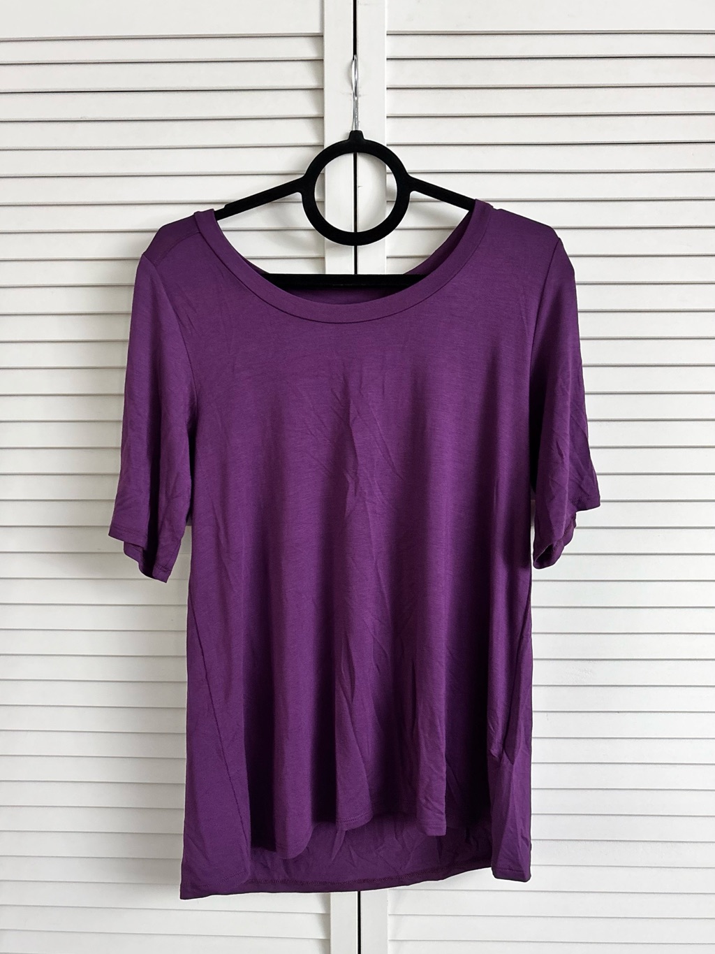 Lularoe Women’s Purple Short Sleeve Boyfriend Tee, Size: Xxs, Nwt